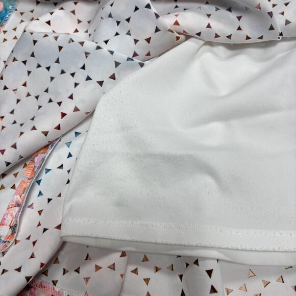 Betsey Johnson Womens Fit Flare Dress Size 2 Cut Out Watercolor Wedding Party - Picture 14 of 14